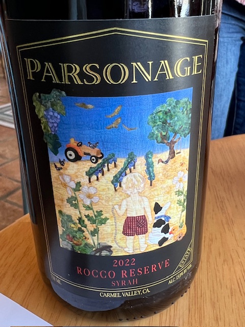 Yes, Folks, There’s a New Parsonage Rocco Syrah Out There!